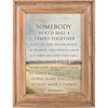 Cottage Garden God Farmer Family Paul Harvey Oak Wood Finish