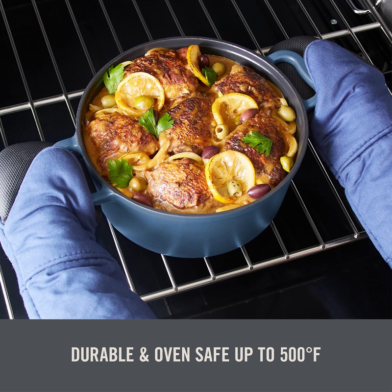 DASH Zakarian by DASH 4.5 Qt Nonstick Cast Iron Dutch