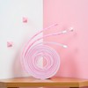 Pink Cable Protector Animal Proof Wire Repair, Cord Protector for