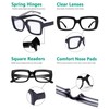 Eyekepper Pack of 4 Stylish Glasses for Women - Black