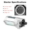 WATERWICH Compatible with 136-7880 Starter Motor 2P77F Engines Toro Exmark