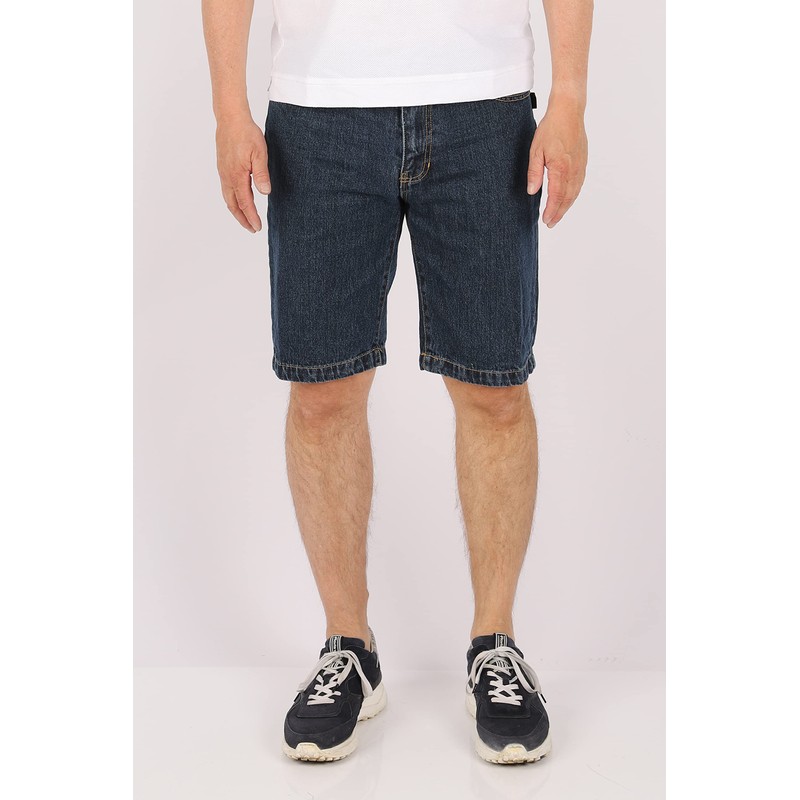 Schuerzenfabrik Men's Short Denim Shorts in 5-Pocket Design, Also as