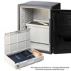 SentrySafe Plastic White Locking Drawer for SFW205 Fireproof and Waterproof