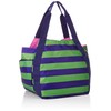 Hannafura CMO-RTT-BGR Round Tote Bag, Women's, Border Green