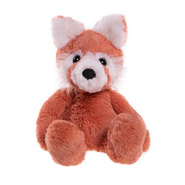 Charlie Bears Bear & Me Ronnie Red Panda Teddy Bear Orange Soft Plush Animal Cute Toy Stuffed Animal - 9.5 Inches Tall