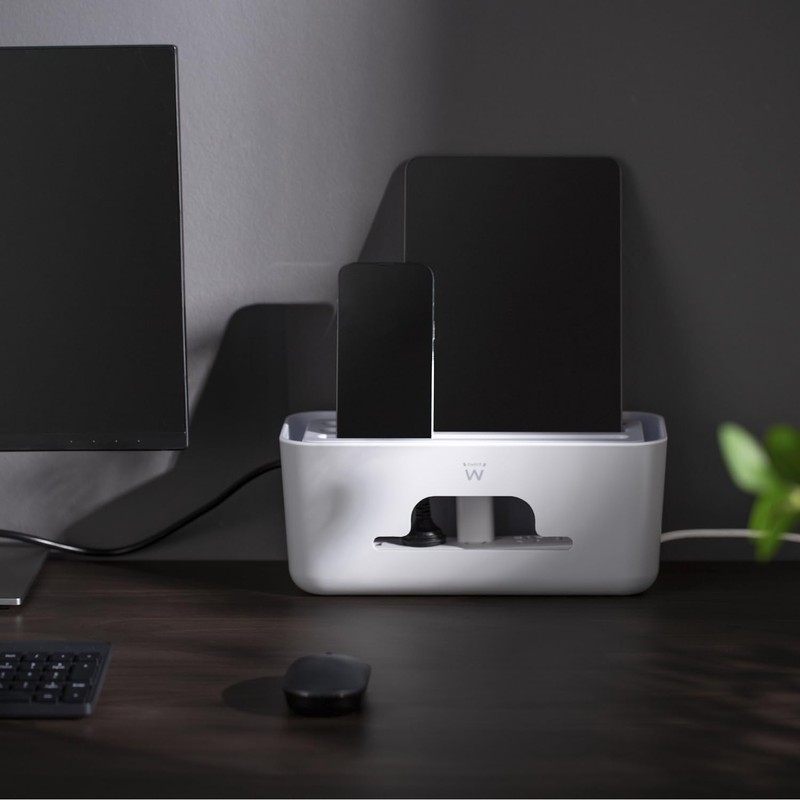 Ewent Cable Storage Box, Cable Management Box, Cable and Socket