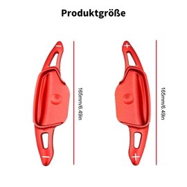 lcyen Pack of 2 Car Shift Paddles Suitable for Kia Proceed GT, for Sportage NQ5 Sportage QL K3 K5 MQ4 2020 2021 2022 2023 Aluminium Shift Paddle Extension Paddle Shifter Extension Paddles Steering