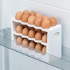 GEEZY 3 Layer White Egg Holder 30 Grid BPA Free
