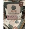 FEBU Swedish Dishcloths 6 Pack  ASSORTED Reusable Paper Towels Washable