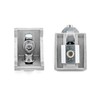 QWORK Mounting Material Angle Mounting Material 40 x 40 mm