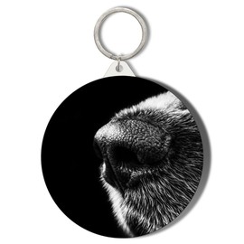 Gift Insanity DOGS NOSE SNIFFING SHORT CHAIN KEYRING BOTTLE OPENER