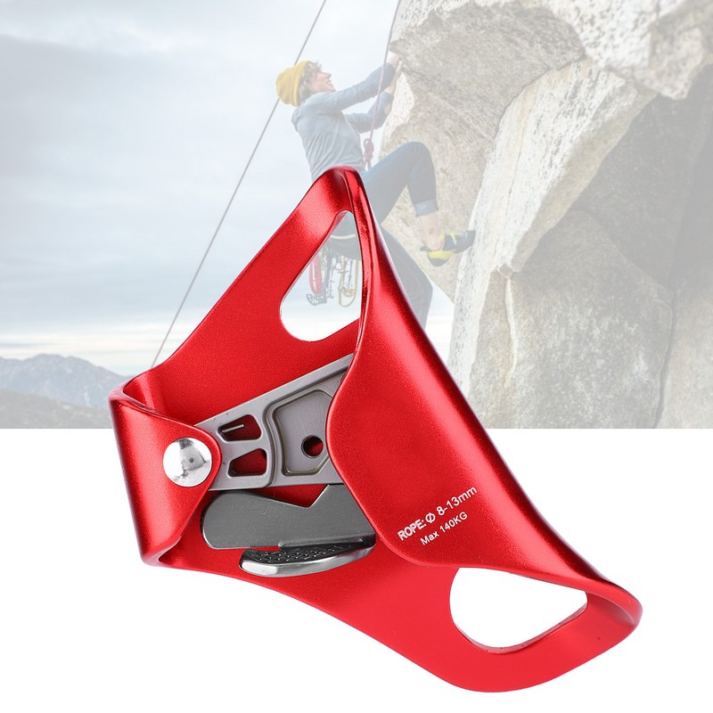 Mountaineering Climbing Chest Ascender Rappelling Gear Equipment Rope Clamp for