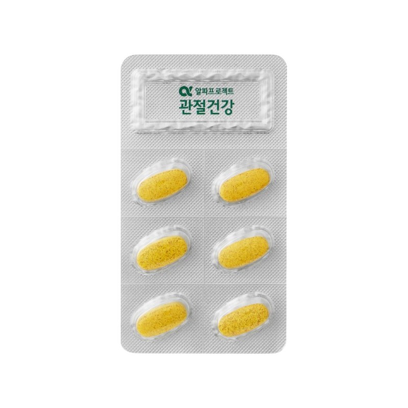 Jeonggwanjang 정관장 알파프로젝트 관절건강 800mg 30정 Kong Gwan Jang Alpha