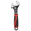 MAXPOWER 8 Inch Adjustable Wrench, 3-in-1 CR V Steel Spanner