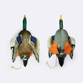 The Original Clone® Realistic Game Bird Dog Training Dummies - Canvas Dummy With HD Feather Print For Gundog & Puppy Training - Gundog Training Equipment (Mallard Dead Bird Dummy)