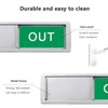 In or Out Sign,In Out Door Signs for Office Door,Slider