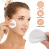 8 Pack Makeup Sponge Blenders, Circle Shaped, White, Soft and