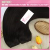YoungSee Wire Extensions Brown Wire Hair Extensions Real Human Hair