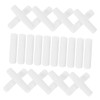 Baluue 50pcs High Absorbency Cotton Rolls for Use Flexible Saliva