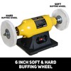 Woodskil 4.0A Bench Buffer Polisher, 6 Inch Jewelry Buffer Polishing