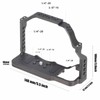 Aluminum camera cage for Z50 with multiple mounting interfaces, lightweight
