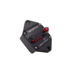 Circuit Breaker Fuse Holder in-Line Automatic Power Supply Protector Strong Flexibility Car Audio for Amplifier, 20A