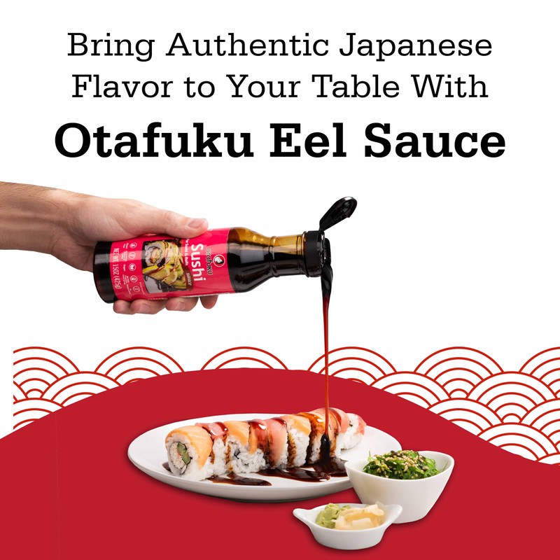 Otafuku Sushi Eel Sauce for Sushi Rolls, Japanese Unagi Sauce