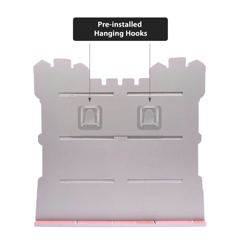AUFGELD Display Shelf Compatible with Funko Bitty, Organizing Racks for