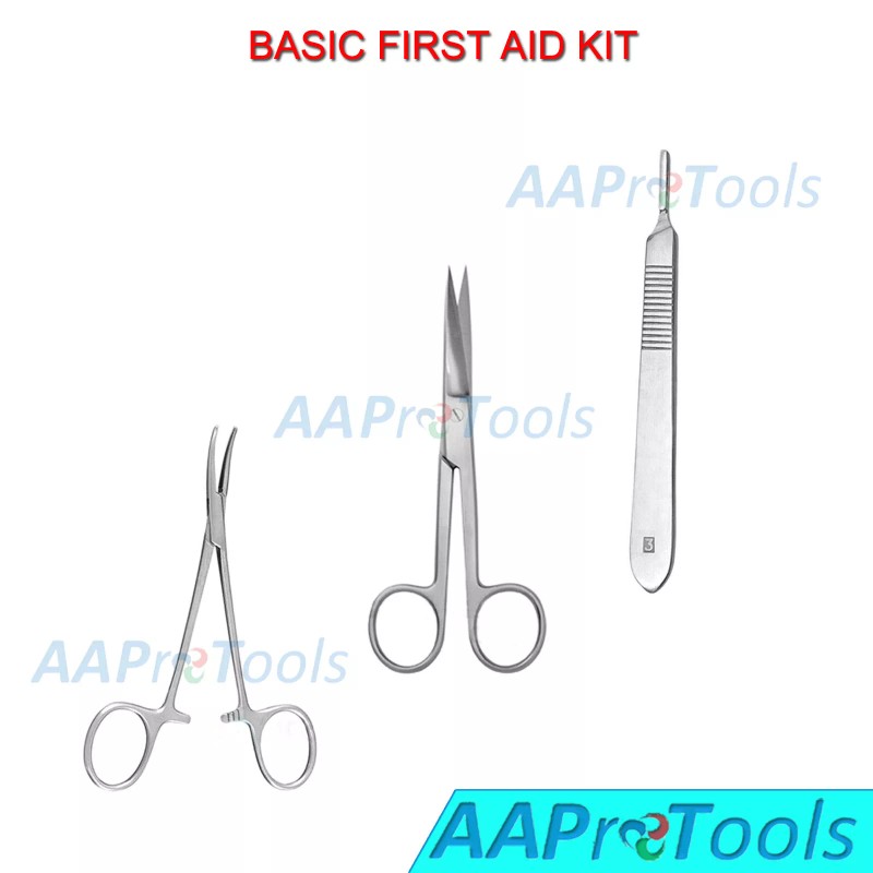 AA PRO Advanced Basic Surgical Suture Kit, Individual First Aid