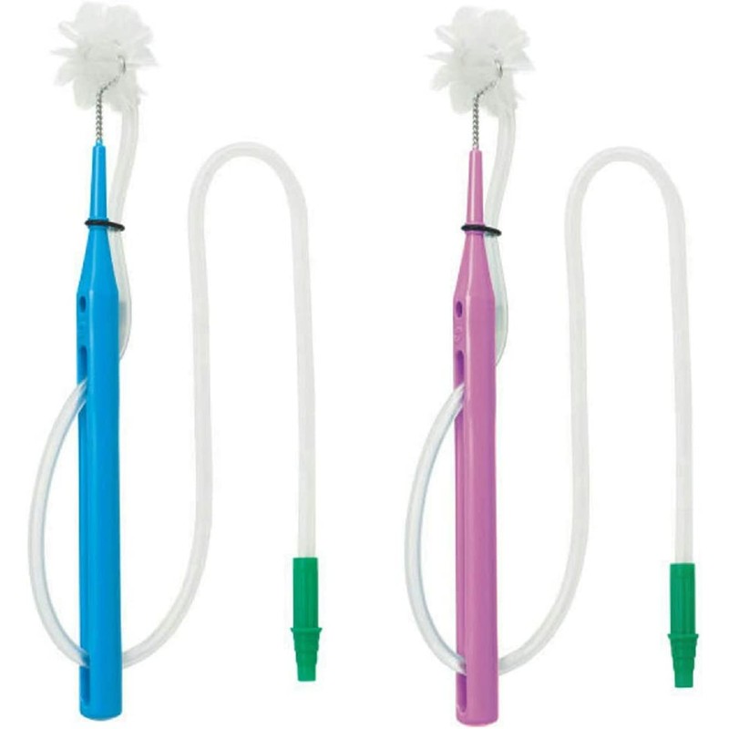 Oral Care Sucking Lina Brush/Pink & Blue (1 Each), 1