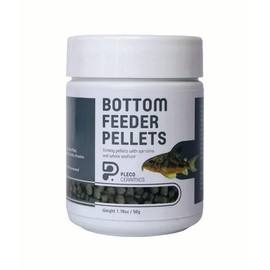 Bottom Feeder Pellets Sinking Food for Tropical Fish Plecos, Corys, Loaches, Food for Betta Tetras Shrimp Natural Color Enhancement