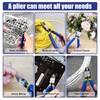 VCELINK Wire Cutters, 6 inch Side Cutters, Small Flush Cutters,
