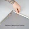druck.de 1 A4 Folding Frame for Posters, Notice Signs, Advertising,