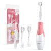 SEAGO SG513 ROSA Spazzolino sonico per bambini, rosa, 1xAA 1,5V