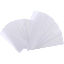 Tiras de Cera Depilatorias No Tejidas 400 Piezas, 4 Paquetes (100 Pequeñas 100 Grandes X 2), para Depilación Facial y Corporal, Bandas de Papel Encerado para Cejas y Piel Sensible
