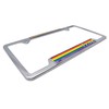 Rainbow Pride Open License Plate Frame