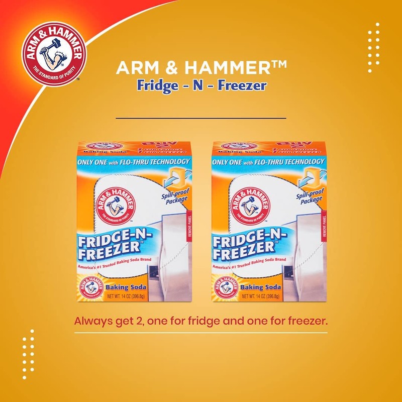 Arm & Hammer Fridge-N- Freezer No Scent 14 oz. Cleaning