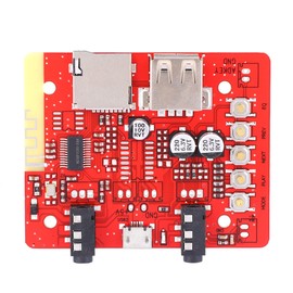 5V WI FI Wireless Audio Receiver Board Module Compatible with Bluetooth USB TF Card