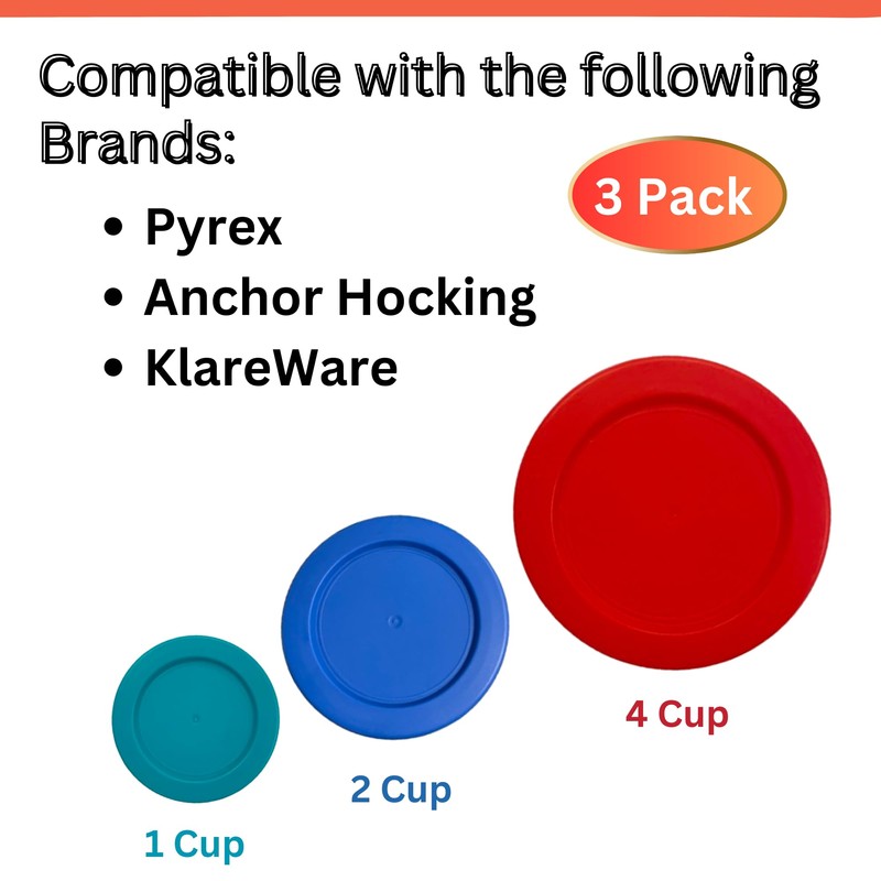 Klare Ware 1, 2 & 4 Cup Replacement Lids/Covers for