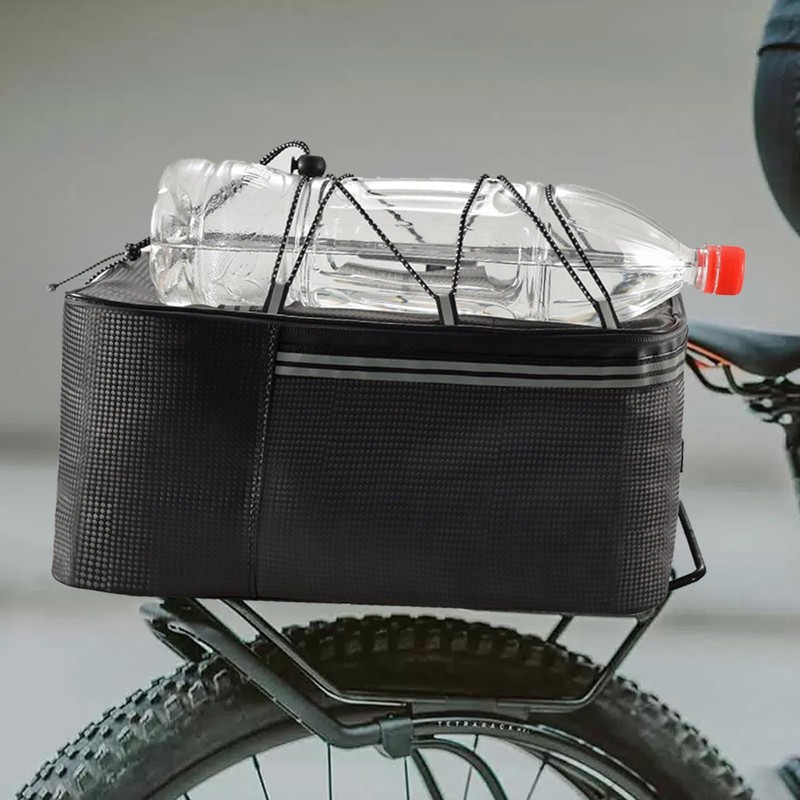 Cycle Trunk Bag - Rear Rack Bag Panniers with Reflector,Reflective