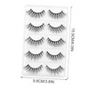 minkissy 5 Set 3d Artificial Lashes Style Thick Lashes Long