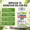 Citrulina Pure 1200mg Energía Rendimiento Recuperación Cápsulas Purely Organics