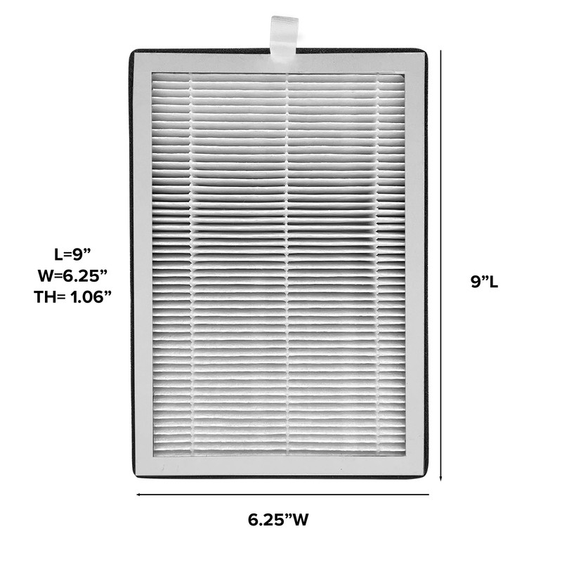 Nuwave Replacement HEPA/Carbon Filter 2-Pack for Nuwave OxyPure Portable Air