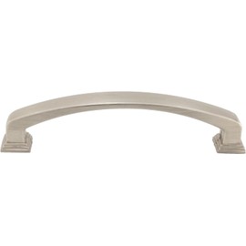 RecPro RV 4.25" Brushed Nickel Drawer Pull | Handle for Kitchen or Bathroom Cabinet | Smooth | Minimalistic (30 Pack)
