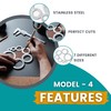 Leather Corner And Circle Cutting Template Guide Leathercraft Tool For