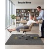 Asrug Office Chair Mat for Hardwood Floor 36" x 48"