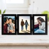 Double/Triple Photo Frame 180° Foldable Hinged Picture Frame Stand Vertically