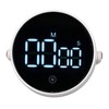 Desktop Timer Minimalist Round 3 Level Volume Adjustable Digital Countdown