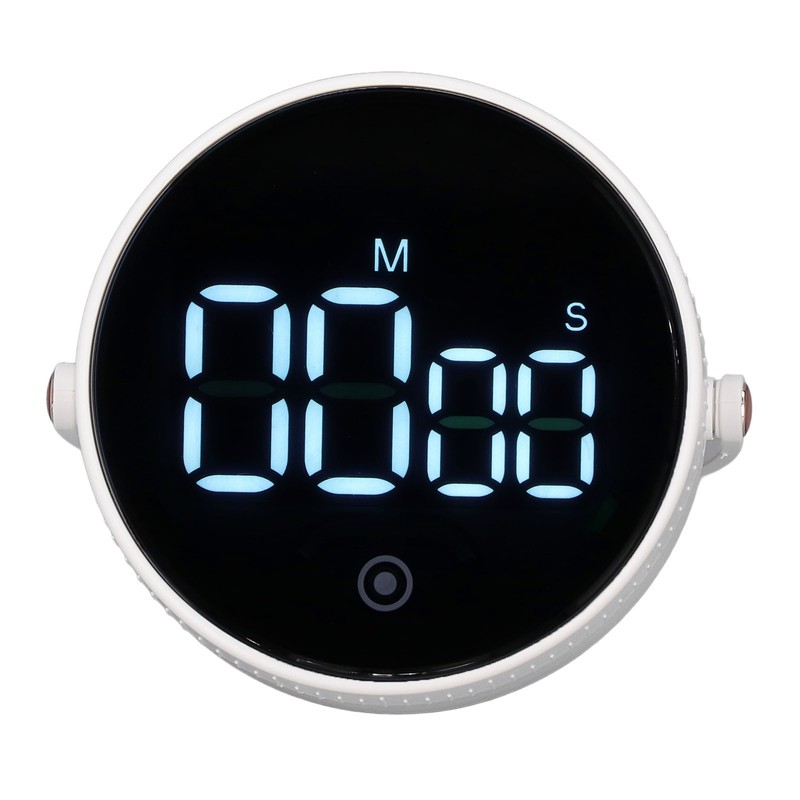 Desktop Timer Minimalist Round 3 Level Volume Adjustable Digital Countdown