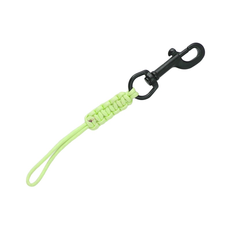 Hand Woven Diving Lanyard Anti Lost Strap Luminous Underwater Safety